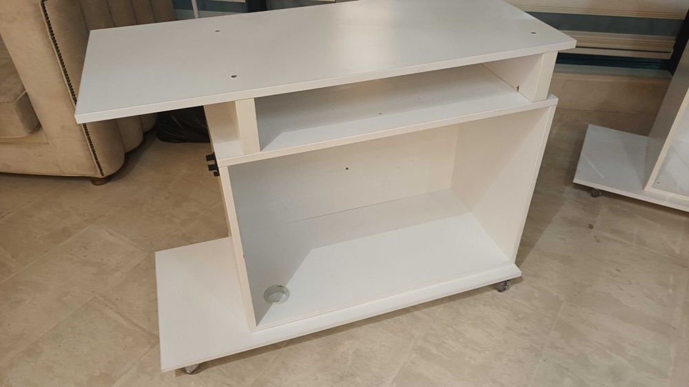 Vand Birou PC mobil Alb Pal - 20 bucati