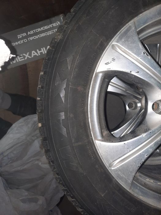 Зимняя резина с диском р15