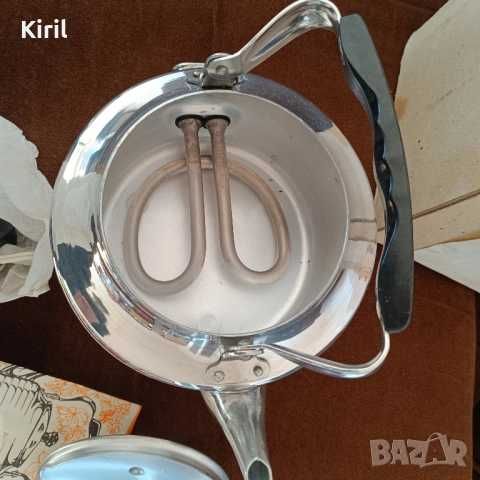 Ретро електрически чайник 2 литра нов