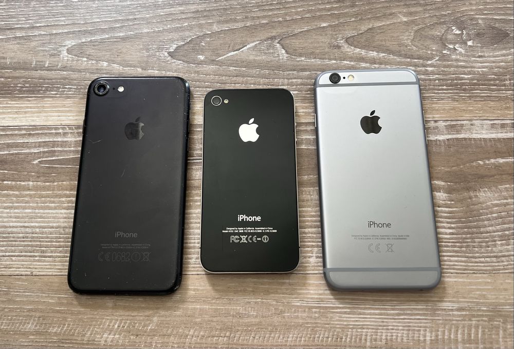 iPhone 4, 6, 7