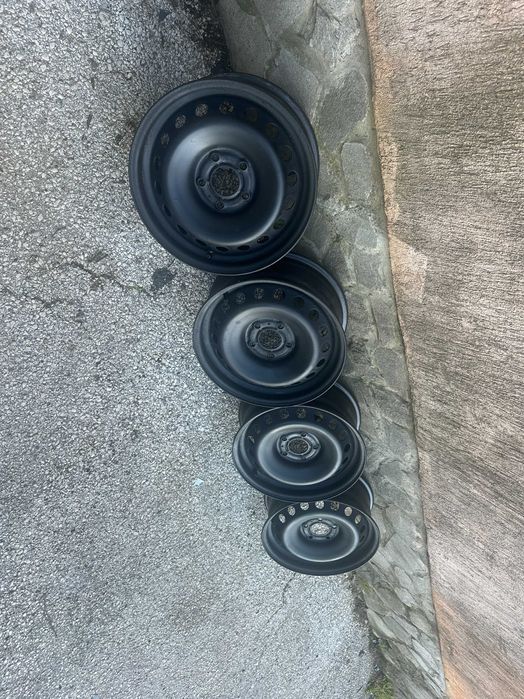 4бр. железни джанти 16" 5х114.3 - Nissan Qashqai