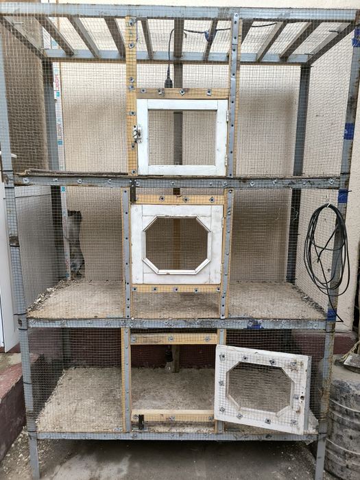 Клетка,  3 этажная