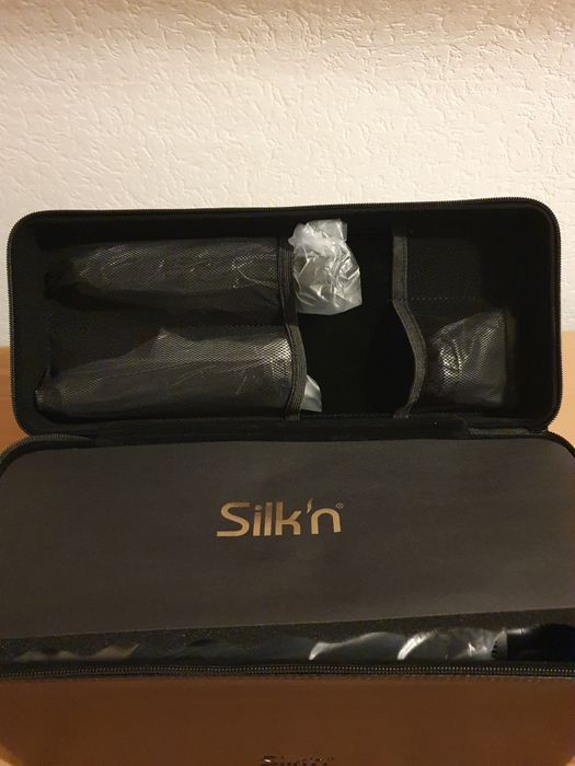 Сешоар и маша SILK'N SilkyAir Flex златен