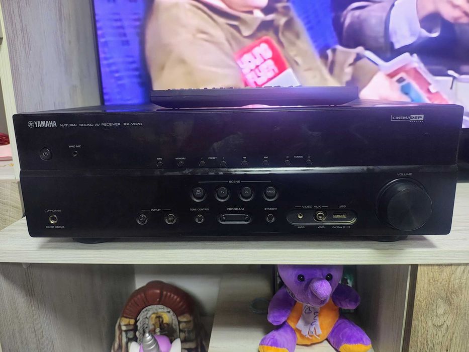 5.1 AV Ресивър Yamaha RX-V373 – 4K Pass-through, HDMI, USB, Dolby HD