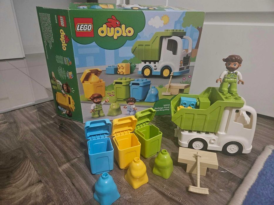 LEGO Duplo 10945 - Mașină de gunoi și reciclare