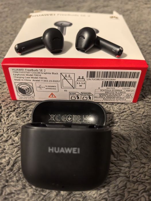 Casti noi HUAWEI FreeBuds SE 2, True wireless, In-ear, Microfon