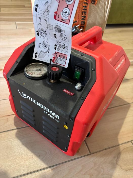 Pompa electrica pentru umplere si testare Rothenberger RP PRO III, 6 l