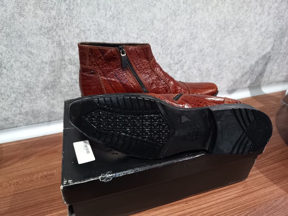 Мъжки кожени боти ,Prima vera'