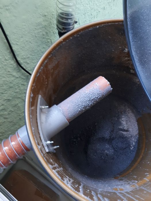 Преход с резба за варели / циклон аспирация