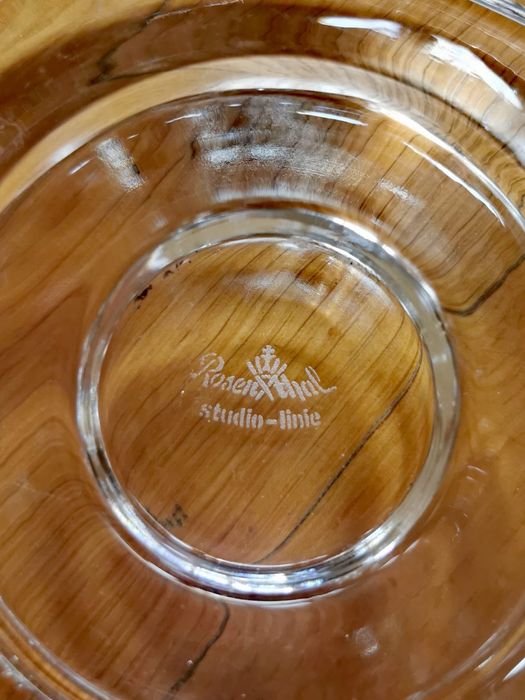 Розентал Rosenthal свещник пепелник Rosenthal Germany Studio Line !