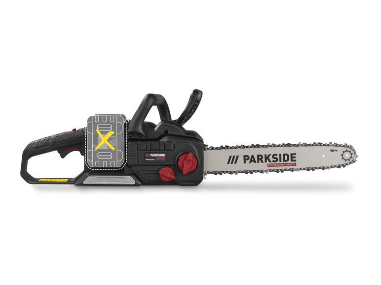Нов Акумулаторен Верижен Трион Parkside Performance 40V.Германия