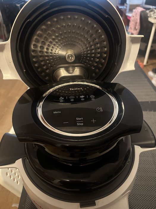 Pachet Tefal Cook4Me+ și Capac Extra Crisp (Multicooker + Air Fryer)