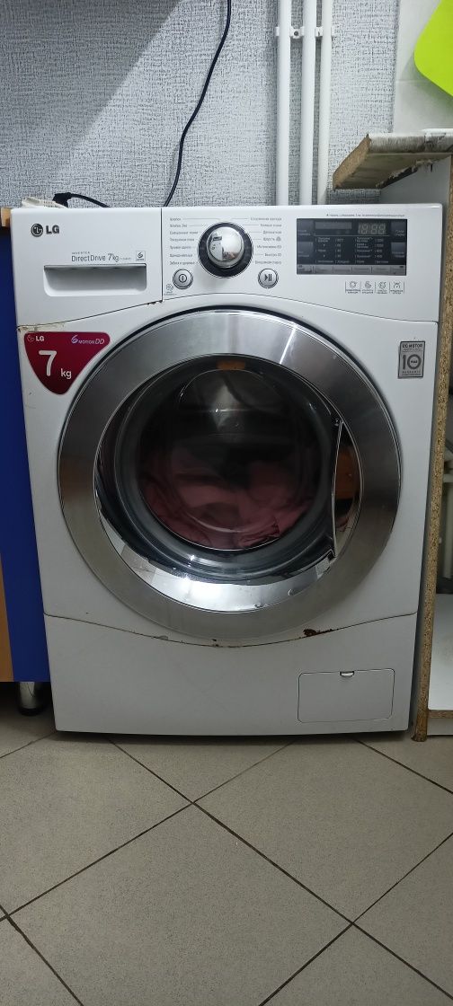 Продам Б/У стиральную машинку автомат LG на 7кг: 25 000 тг ...