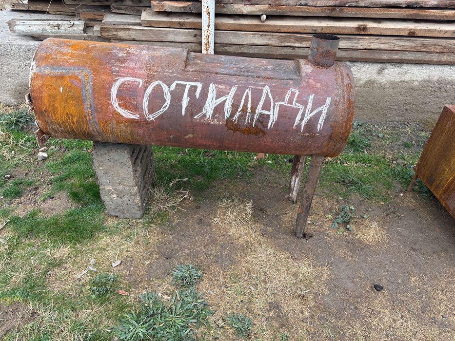 Temir pechka qalin temir