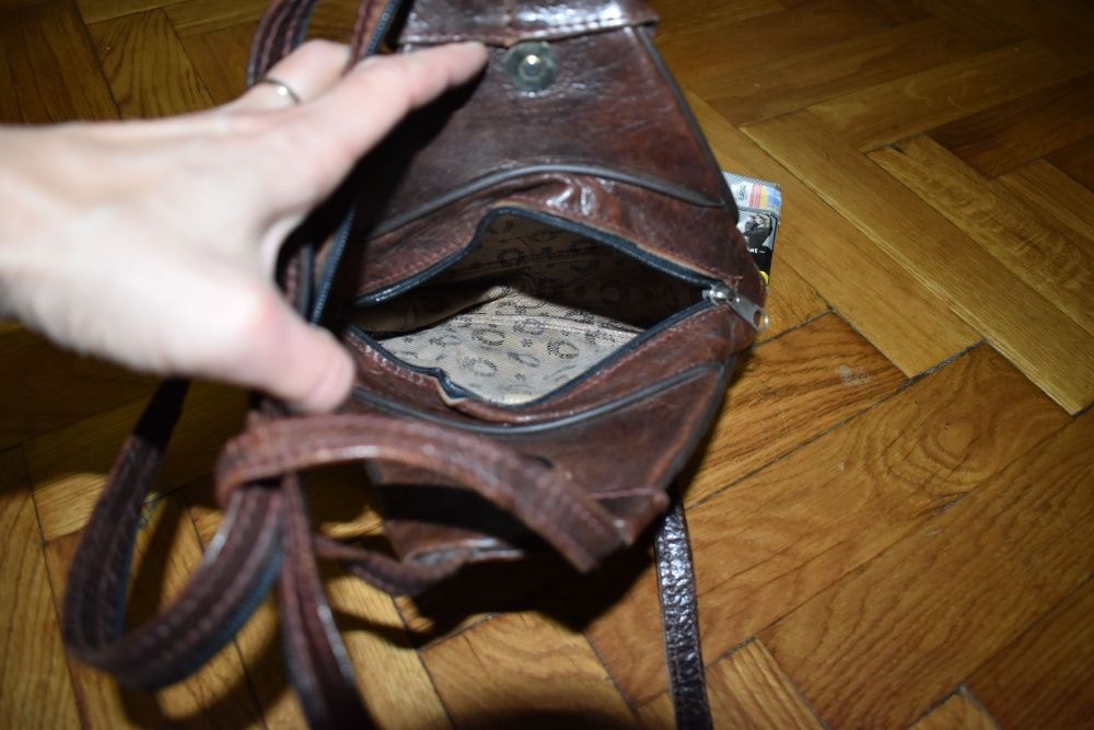 Rucsac din piele