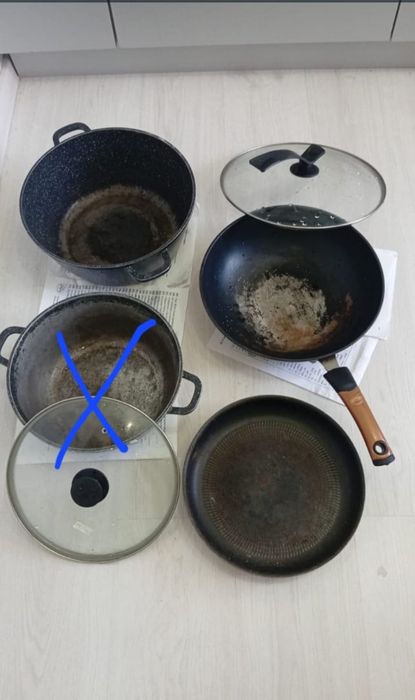 Продам казаны и сковородку