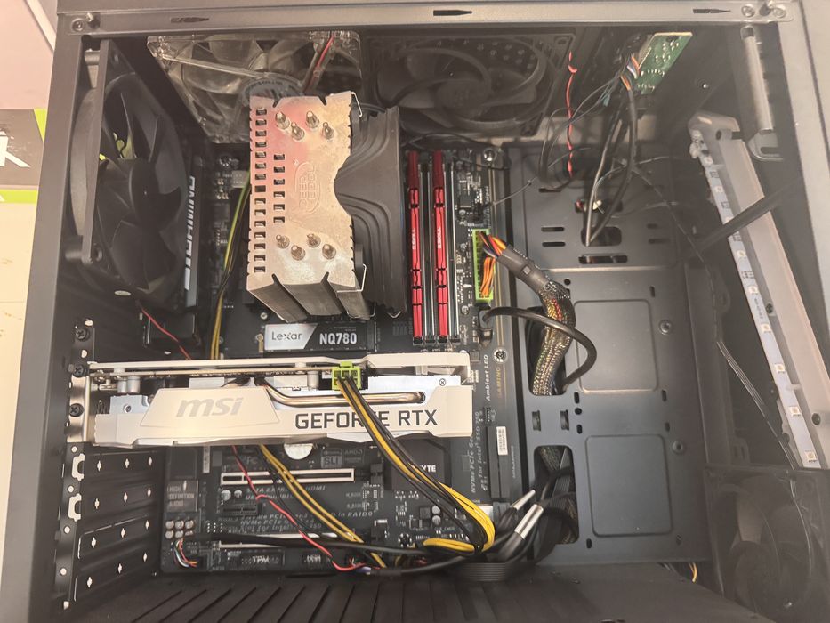 PC Gaming Intel Core i7+MSI RTX 3050 8GB / SSD NVMe Lexar / 16GB RAM