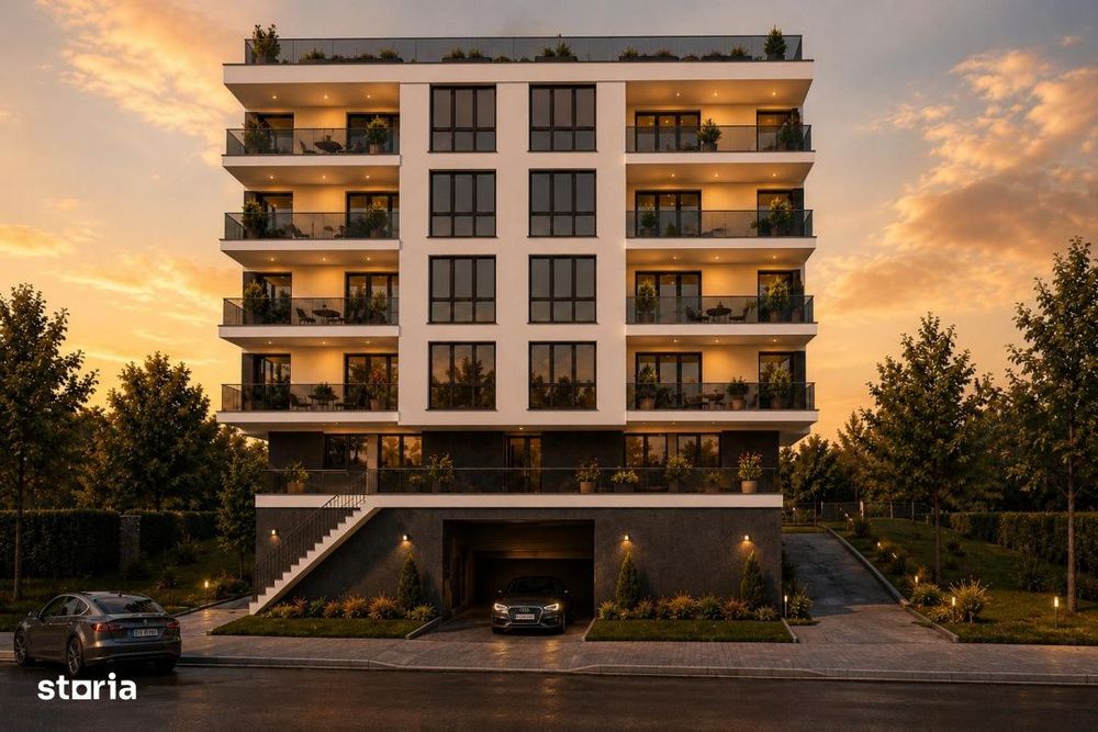 Proiect rezidential S+P+4 la vanzare | 1.782 mp teren