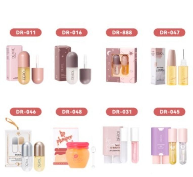 Комплект балсами за грижа за устни за ден и нощ /