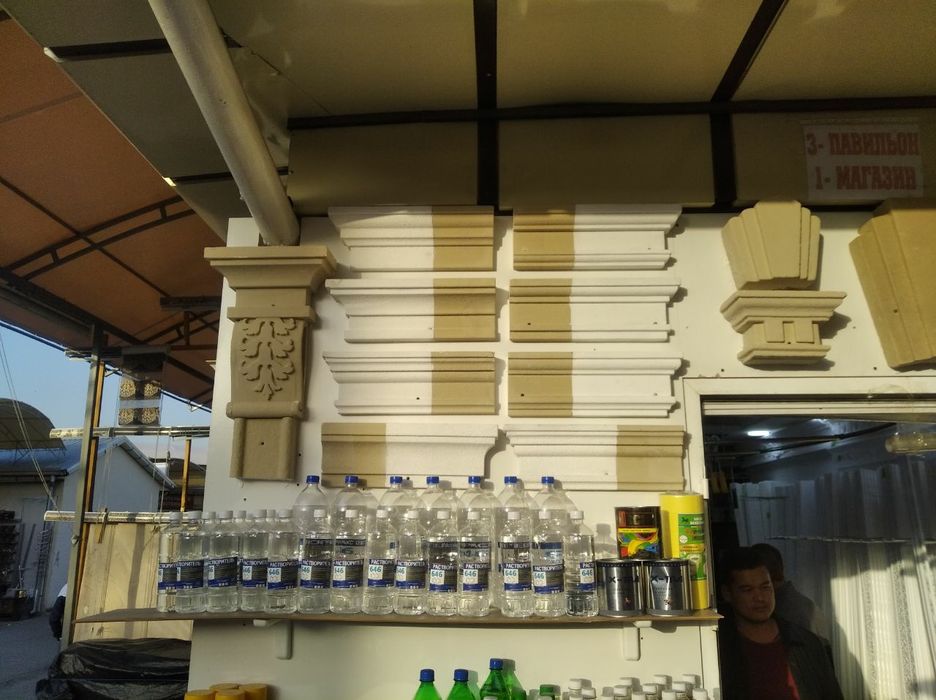 Фасадний декор из пенопласта