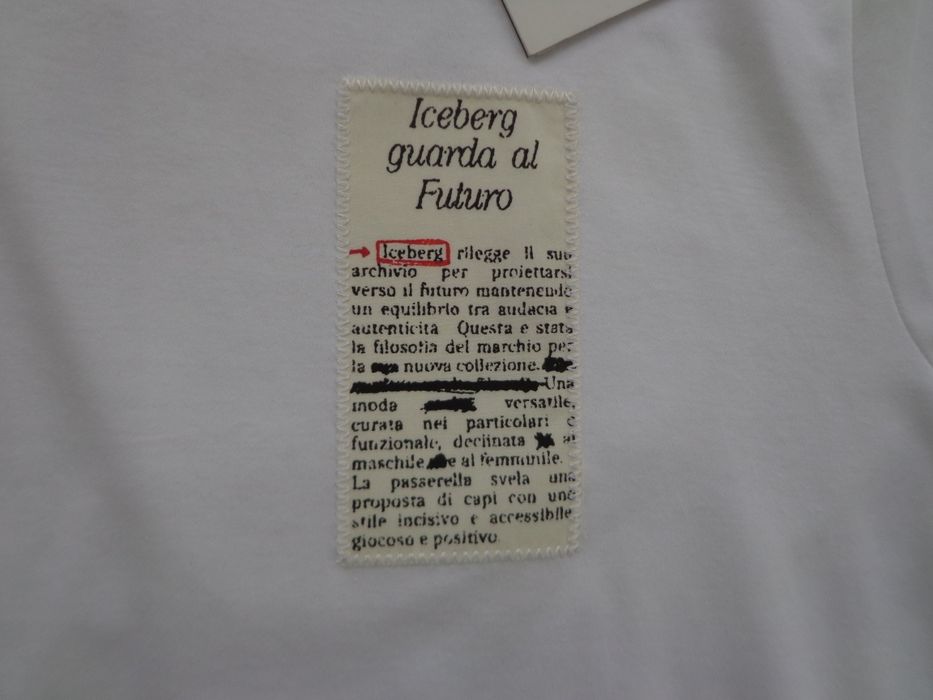 Мъжка тениска Iceberg White T-shirt