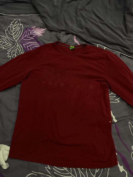Hugo Boss - Тънка блуза Longsleeve L