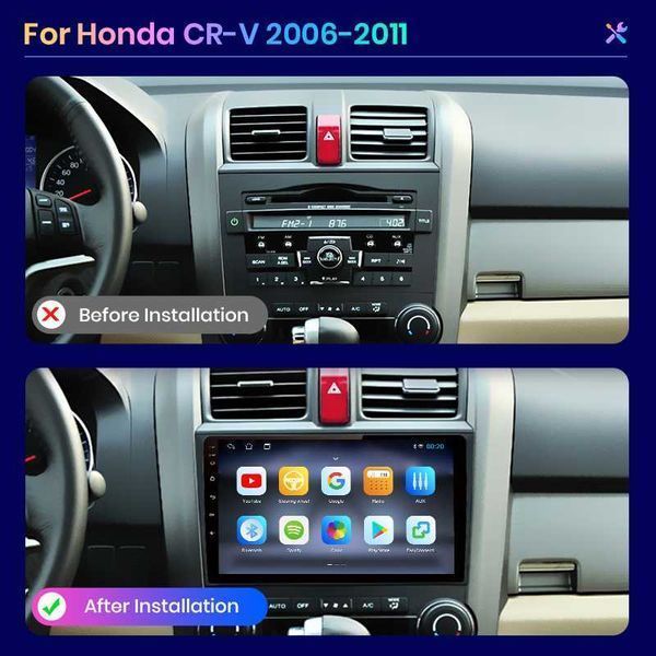 Honda CRV 3 2006г-2011г Мултимедия/Навигация Android