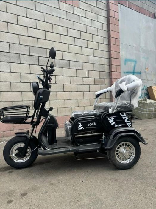 Электротрицикл электромото электровелосипед