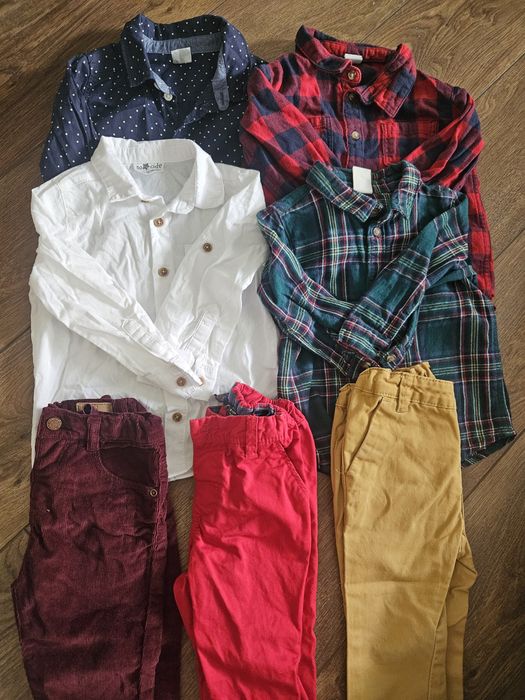 4 camasi + 3 pantaloni