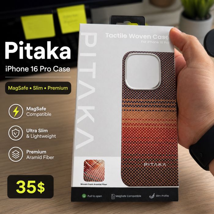 Pitaka чехол на iphone 16pro