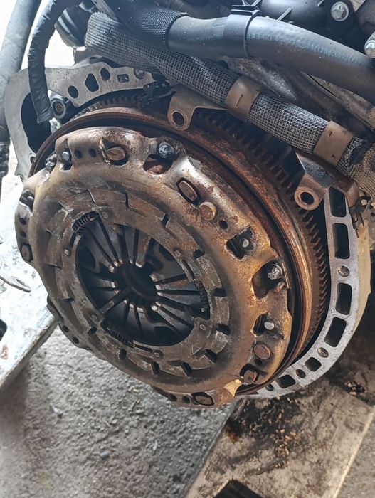 Маховик в сборе на Мерседес дв.271 компрессорный