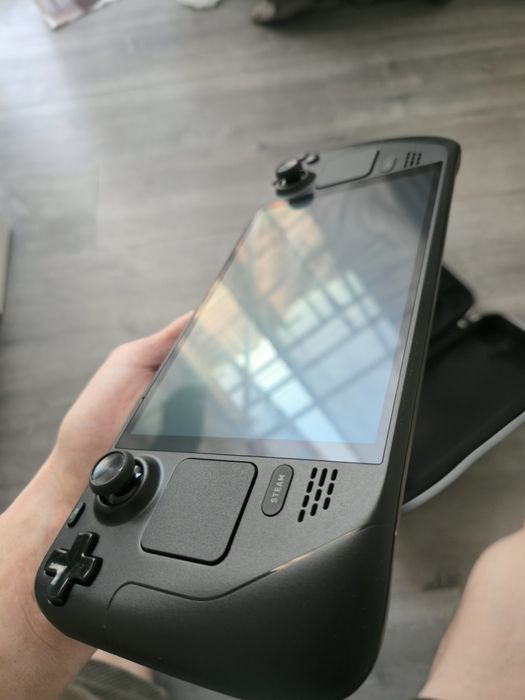 Steam deck 1tb oled. Nou. Schimb cu moto-cross