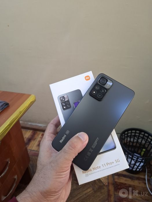 Redmi note 11pro+5G 12/256gb ideal ochilmagan usta kurmagan aybi yuq