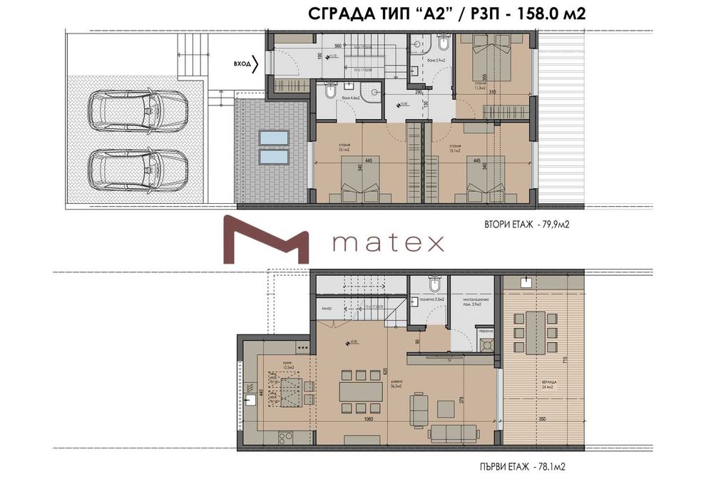 Луксозни къщи с морска панорама край Варна- Траян  Кателиев