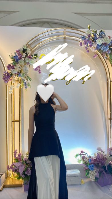 Дизайнерское платье