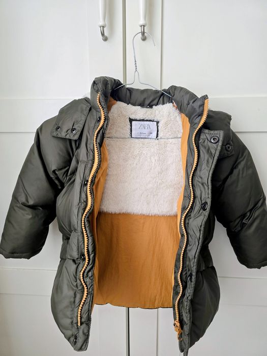 Зимно яке Zara ,размер 3-4 години,104см.