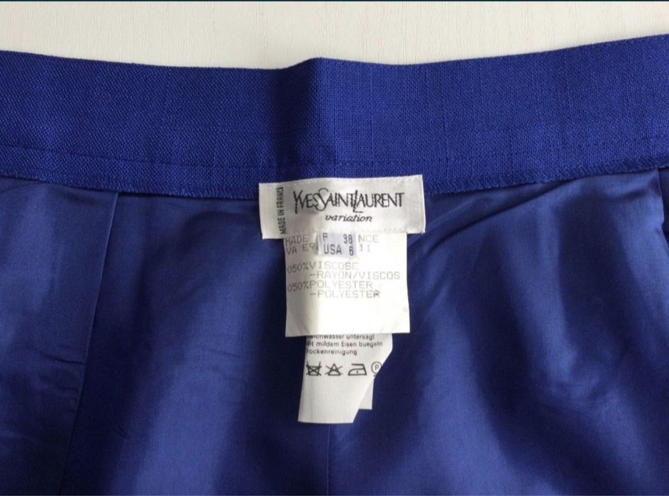 Ysl, юбка на подкладе