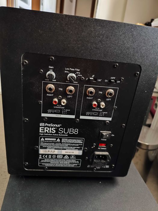 Subwoofer PreSonus Eris Sub8