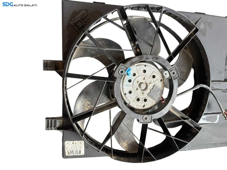 Ventilator Electroventilator Mercedes Benz A Class W168 A140 1.4 1997 - 2004 Cod 1685000193 0130303880 A1685050155 [B4366]