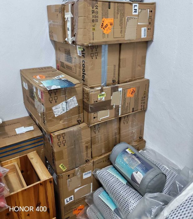 Aparat de Aer condiționat Mobil, Răcitor de aer 4 în 1--Ventilator cu Răcire cu Apă,  Răcitor prin Evaporare,  Rezervor de apă de 8 l, Telecomandă