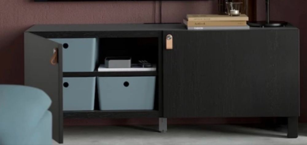 Тумба IKEA BESTA (3 модуля)