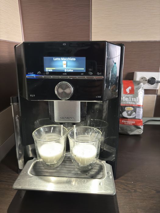 Siemens EQ9 EQ 9 espressor expresor cafea latte machiato cappuccino
