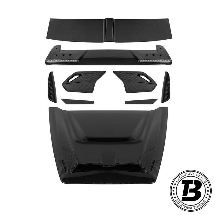 Pachet Exterior compatibil cu Mercedes G Class W464 BRBS Carbon