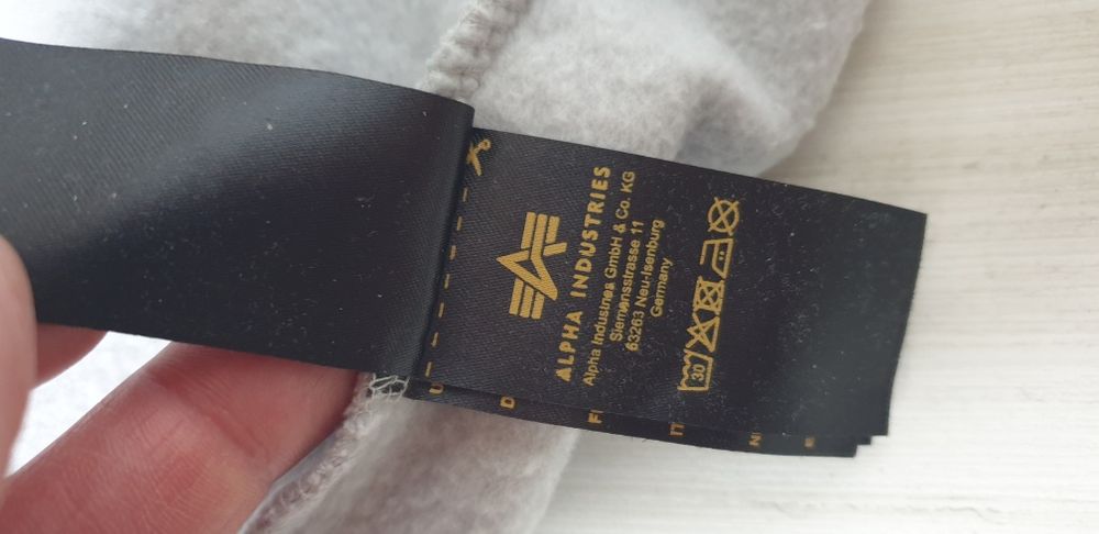 Alpha Industries Cotton Hoodie / L НОВО! ОРИГИНАЛ! Мъжки Суитчър