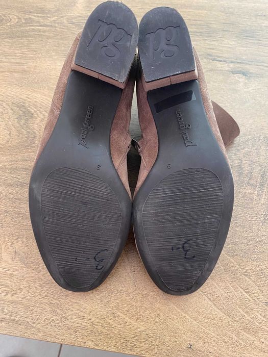 Дамски боти естествен велур Пол Грийн Paul Green Австрия Номер 35 Жени