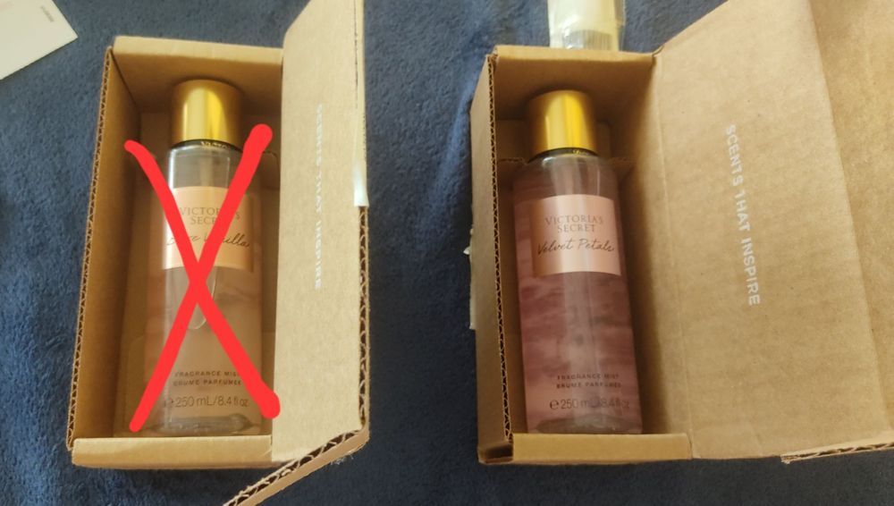 Victoria's secret body mist /спрей за тяло/ Velvet petals