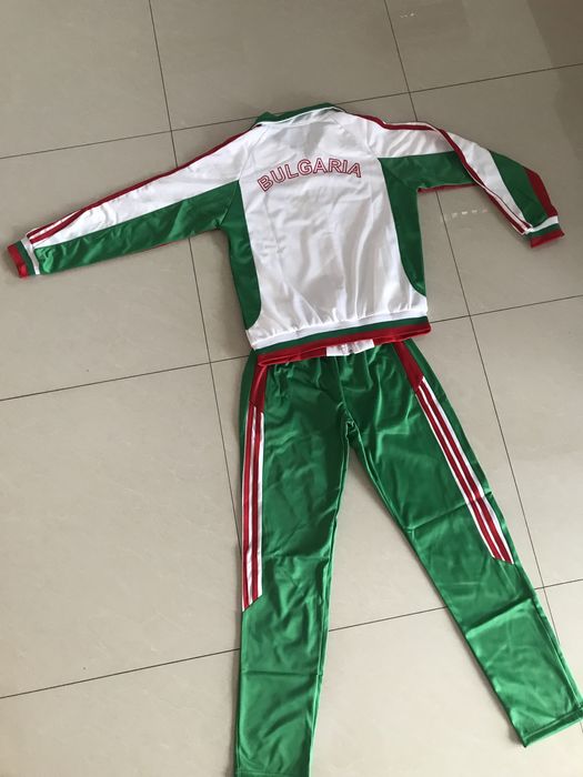 България - мъжки/детски екип(червен,зелен или бял) - полиестер лукс