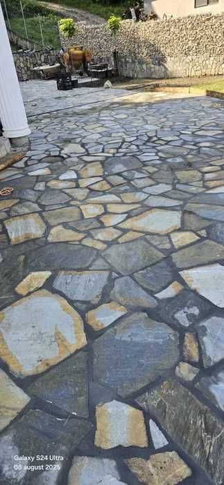 piatra naturala de munte cu montaj inclus