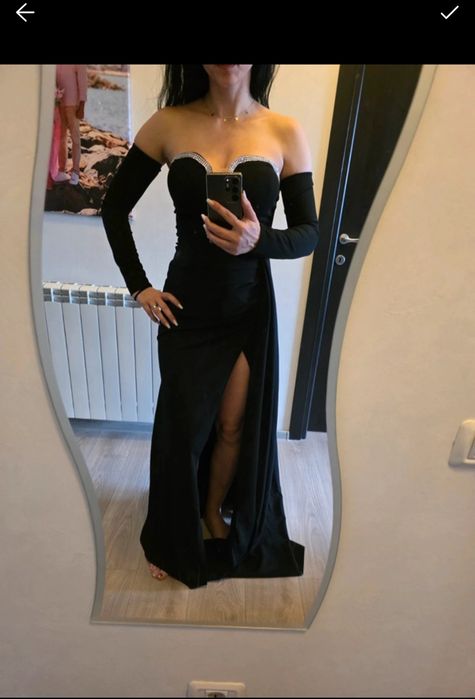 Rochie elastica lunga