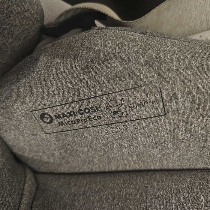 Vand Scaun auto copii Mica Pro Eco i-Size 360° 0-18 kg, Authentic Grey